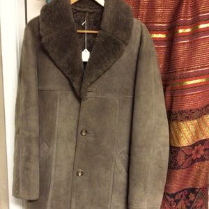 Sheepskin coat